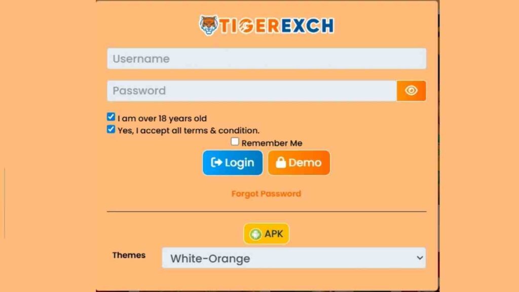Tigerexch login